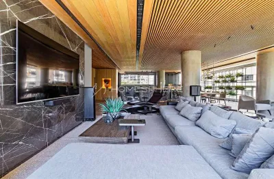 Condomínio geometria itaim r. elvira ferraz, 75. apartamento à venda edificio geometria itaim, 322 m², 3 suítes, reformado e decorado, 5 vagas, lazer e segurança no benx geometria itaim