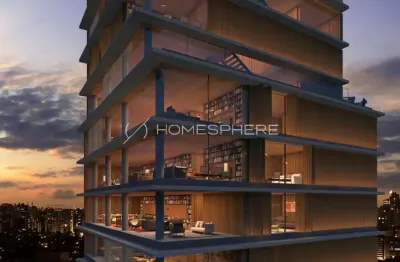 Studio mk27 condomínio artur 100 rua professor artur ramos, 100. apartamento 356 m² com 4 suítes, 4 vagas e lazer no jardim paulistano no edifício artur ramos 100 por studio mk27 marcio kogan.