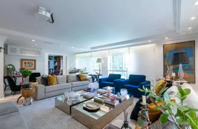 Apartamento com mais de 300 m², Edificio Curação no Jardim Paulista, reformado com 4 quartos, sendo 3 suítes, home office e 2 vagas.