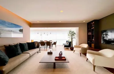 Apartamento mobiliado e decorado à venda 132.0 m², no bairro do brooklin ao lado do shopping morumbi