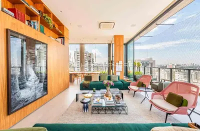 Condomínio maison marie zabo r. josé maria lisboa, 1326. cobertura de luxo à venda no jardim américa, 408 m², 4 suítes, piscina, área gourmet, 5 vagas e lazer no edifício maison marie da zabo