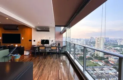 Apartamento impecavel com 83m², à venda no condomínio habitarte brooklin.