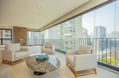 Condomínio novo e renomado, em localização privilegiada no itaim. acabamentos sofisticados e planta ampla de 303 m2 ,com 3 suítes.