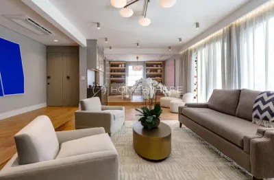 Edificio santa margherita rua bela cintra, 2271. apartamento à venda 270m², 3 suítes, reformado, home office, 3 vagas e lazer no condomínio santa margherita da lindenberg