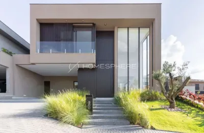 Casa a venda no genesis 2 em alphaville, 411 m²,  4 suítes, projeto de pedro paes