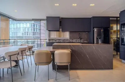 Apartamento em condomínio arborizado à venda com 168 m², 3 suítes no bairro do brooklin