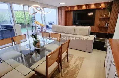 Casa de condomínio com 180 m², 3 quartos sendo 1 suíte à venda no bairro tambore.