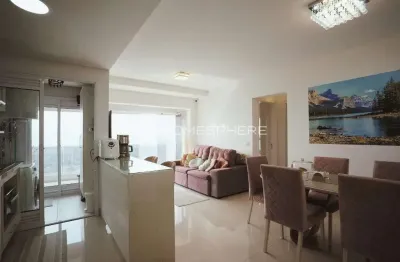 Apartamento com 70 m², vista incrível totalmente mobiliado a venda no condomínio novare, em alphaville