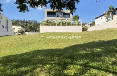 Terreno no condomínio tambore 10 -alphaville,  plano com 525 m²