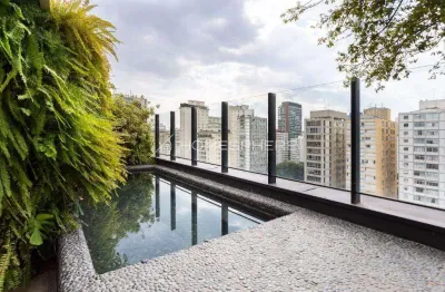 Morada dos jardins jardim américa rua bela cintra, 2032. cobertura à venda em jardim américa, 4 quartos, sendo 2 suítes, 600m², piscina, área gourmet e 3 vagas no condomínio edifício morada dos jardin