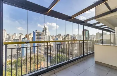 Condomínio smart santa cecília avenida duque de caxias, 61. cobertura reformada à venda 70m², 1 quarto e 1 vaga. gafisa smart santa cecília