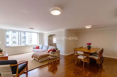Condomínio andrea del verocchio r. balthazar da veiga, 143. apartamento com 3 quartos à venda na vila nova conceição, sendo 2 suítes, reformado, 2 vagas e lazer