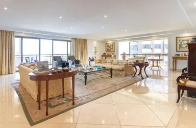 Apartamento com 420 m², 5 quartos sendo 4 suítes à venda no bairro higienópolis.