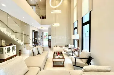 Casa moderna e integrada a venda em aldeia da serra com 4 quartos , varanda gourmet e sistema fotovoltaico.