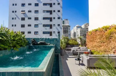 Condomínio mangabeiras higienópolis rua das mangabeiras, 50. cobertura à venda em rua fechada em higienópolis, duplex com 465 m², 3 suítes, piscina, área gourmet, 6 vagas, lazer e segurança