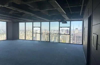 Sala comercial em andar alto na avenida paulista: vista panorâmica e prestígio