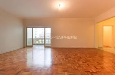 Apartamento em Higienópolis/ Santa Cecilia com 230m², 3 quartos, 2 vagas, pronto para morar