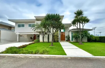 Casa de luxo à venda no alphaville zero com 4 suítes, piscina de borda infinita e lazer completo