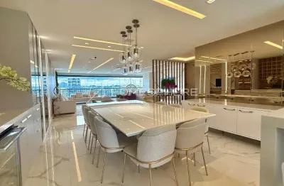 Apartamento de alto padrão à venda no myrá alphaville com 3 suítes e 5 vagas de garagem