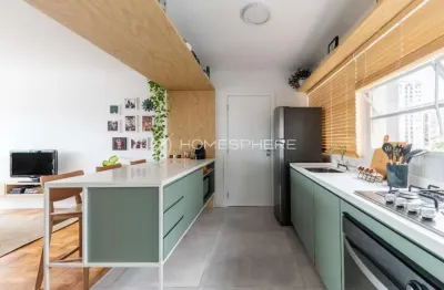 Apartamento com 78 m², 2 quartos sendo 1 suíte à venda no bairro vila olímpia. reformado