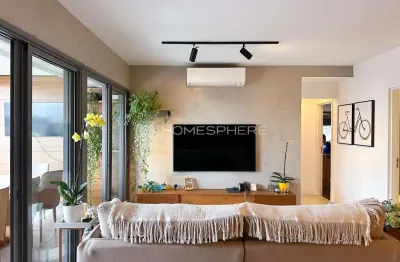 Apartamento com 105 m², 2 suítes, 2 vagas, à venda no condomínio habitarte  brooklin.