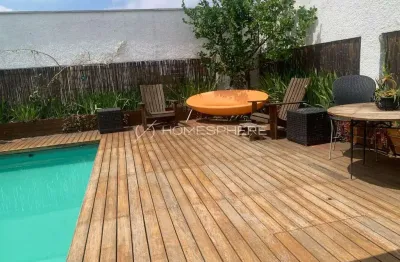 Cobertura duplex com piscina no itaim bibi, ampla e ensolarada