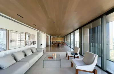 Residencial praça henrique monteiro rua henrique monteiro, 154. apartamento à venda em pinheiros, 232 m², 3 suítes, 3 vagas e lazer. fotos do decorado, apartamento no contrapiso