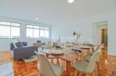 Condomínio vila helena jardins rua bela cintra, 1332. apartamento à venda em jardim américa com 134 m², 3 quartos, sendo 1 suíte e 1 vaga de garagem no edificio vila helena - cerqueira césar
