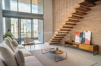 Condomínio autem rua da consolação, 3150. venda apartamento autem jardins idea!zarvos, duplex com 110m², 1 suíte, reformado e mobiliado, 1 vagas e lazer no autem jardins