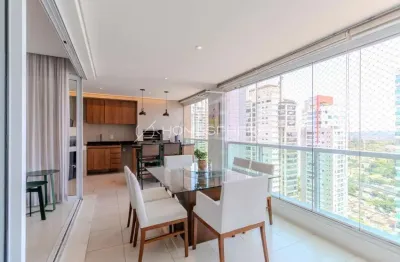 Edifício supremo campo belo rua edson, 728. apartamento à venda, 194 m², 4 quartos, sendo 3 suítes, varanda gourmet, andar alto, 4 vagas e lazer de clube no condomínio supremo campo belo