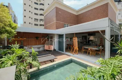 Helbor Edition Vila Nova Rua Gararu, 202. Cobertura à venda em Vila Nova Conceição, 213 m², piscina, 1 quarto, sendo 1 suíte, 2 vagas e lazer no Condomínio Helbor, Vila Nova Conceição