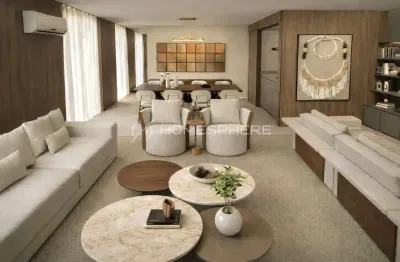 Edifício Narciso Jardins Rua Oscar Freire, 57. Apartamento à venda Jardim América, 256 m², 4 suítes, reformado e mobiliado, varanda e 2 vagas no Condomínio Edifício Narciso Jardins