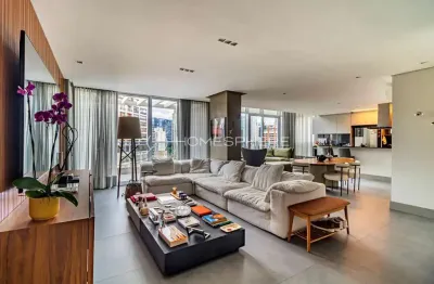 Apto com sofisticação, tecnologia e exclusividade em mais de 200m², no Itaim Bibi