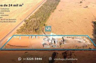 Terreno comercial à venda no Distrito Industrial, Uberlândia 