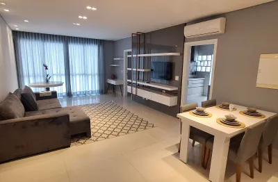 Lindo apartamento alto padrão mobiliado  em santos mo
