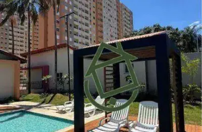Apartamento com 2 dormitórios para alugar, 54 m² por R$ 2.150,00/mês - Jardim Viaduto (Vila Xavier) - Araraquara/SP