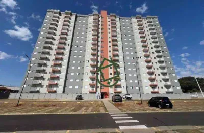 Apartamento com 2 dormitórios para alugar, 55 m² por R$ 2.402,60/mês - Estrela - Araraquara/SP