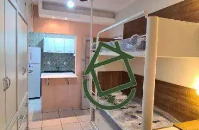 Kitnet com 1 dormitório para alugar, 30 m² por R$ 1.525,00/mês - Centro - Araraquara/SP