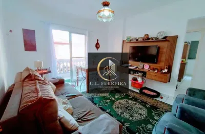 Apartamento com 3 dormitórios à venda, 103 m² por r$ 450.000,00 - tupi - praia grande/sp
