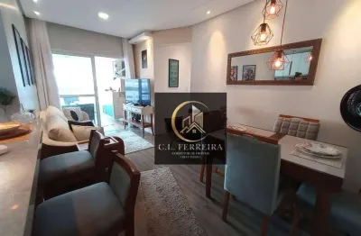 Apartamento com 2 dormitórios à venda, 62 m² por r$ 479.000,00 - aviação - praia grande/sp