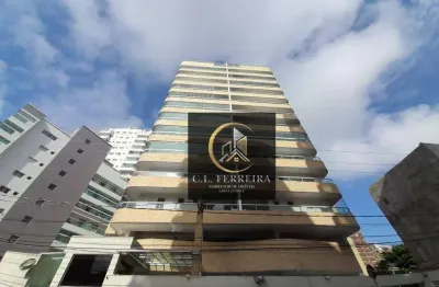 Apartamento com 2 dormitórios à venda, 88 m² por r$ 650.000,00 - vila guilhermina - praia grande/sp