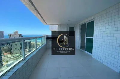 Apartamento com 2 dormitórios à venda, 80 m² por r$ 530.000,00 - caiçara - praia grande/sp