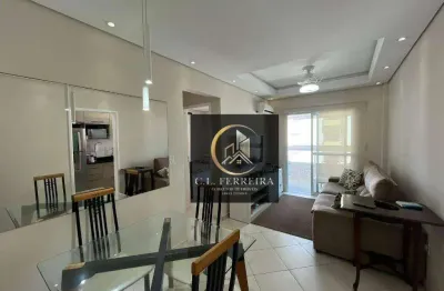 Apartamento com 2 dormitórios à venda, 63 m² por r$ 425.000,00 - vila guilhermina - praia grande/sp