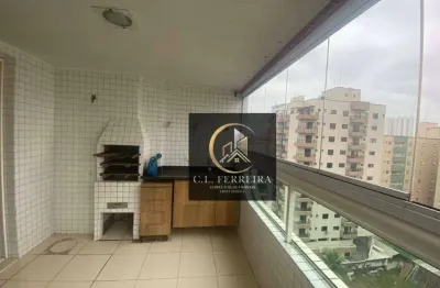 Apartamento com 2 dormitórios à venda, 87 m² por r$ 689.000,00 - canto do forte - praia grande/sp
