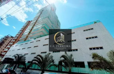 Apartamento à venda, 88 m² por r$ 590.000,00 - tupi - praia grande/sp