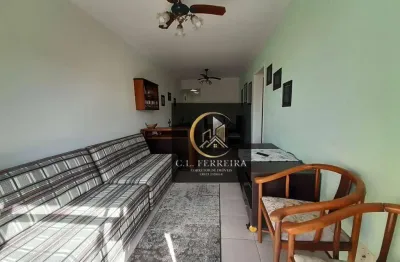 Apartamento mobiliado com 2 dormitórios à venda, 82 m² por r$ 420.000 - tupi - praia grande/sp