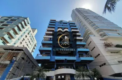 Apartamento vista mar com 2 dormitórios à venda, 81 m² por r$ 780.000 - canto do forte - praia grande/sp