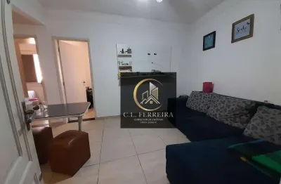 Apartamento com 2 dormitórios à venda, 62 m² por r$ 290.000,00 - tupi - praia grande/sp