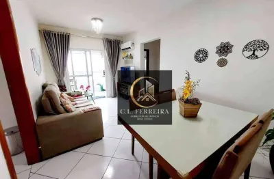 Apartamento à venda, 84 m² por r$ 490.000,00 - aviação - praia grande/sp