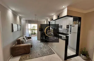 Apartamento com 1 dormitório à venda, 61 m² por r$ 375.000,00 - aviação - praia grande/sp